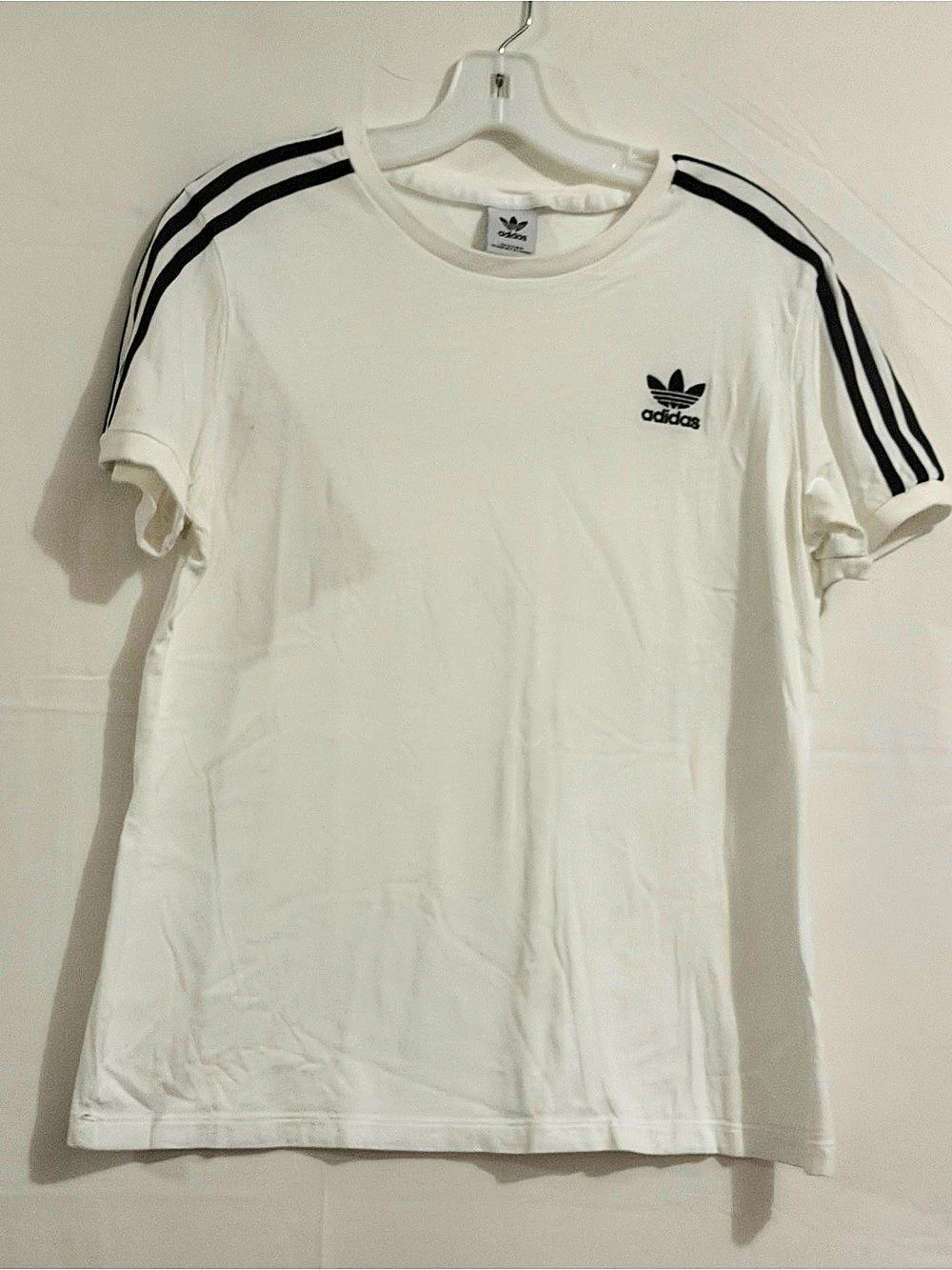 adidas Adicolor Classics 3-Stripes Tee White